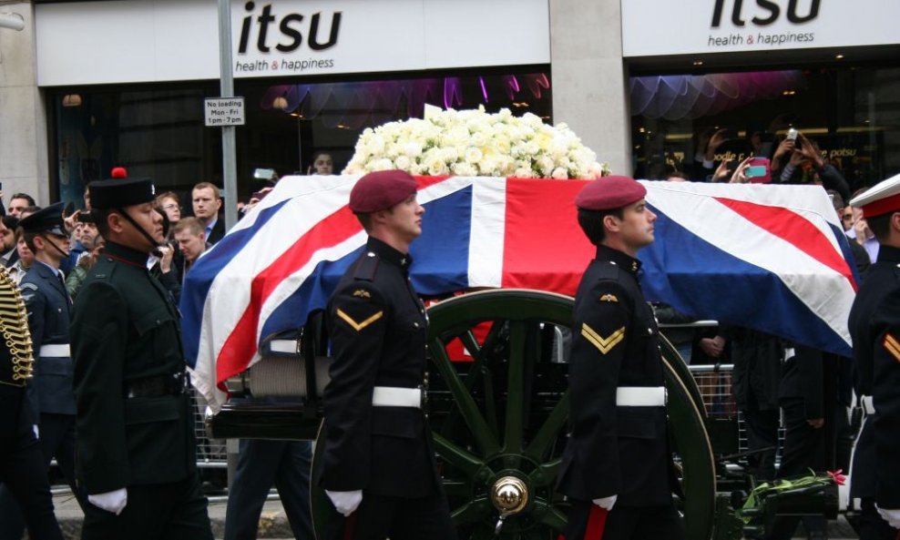 Pogreb Margaret Thatcher 12