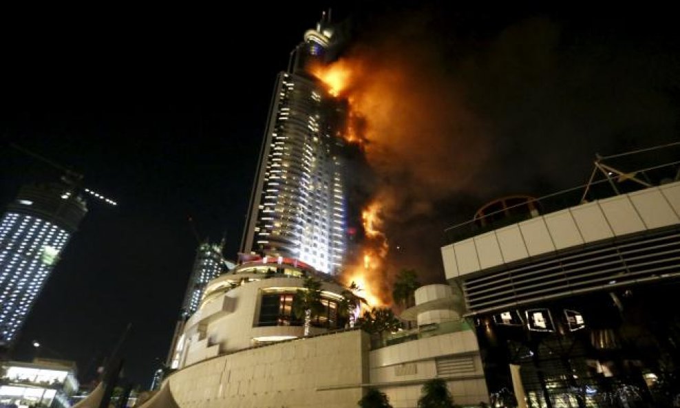 Požar u Dubaiju