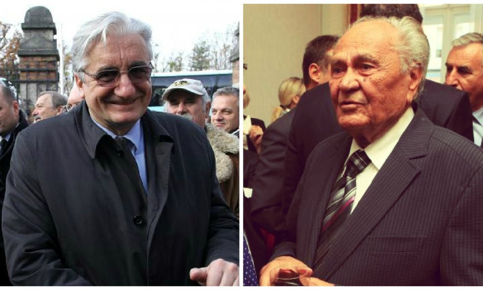 Miroslav Tuđman i Josip Manolić