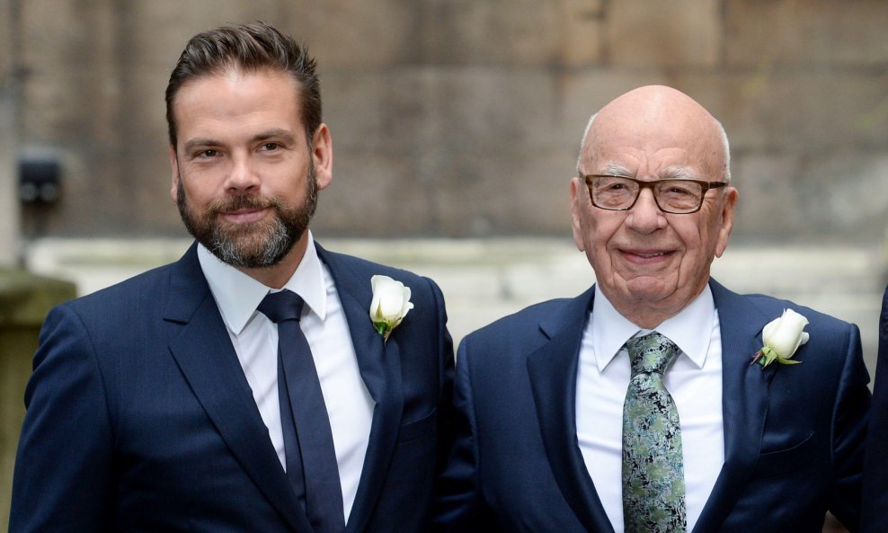 Lachlan Murdoch s ocem Rupertom
