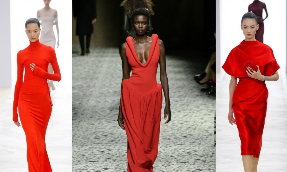 Crvene haljine u novim kolekcijama najpoželjnijih brendova