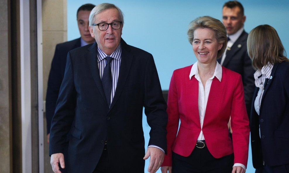Jean-Claude Juncker i Ursula von der Leyen