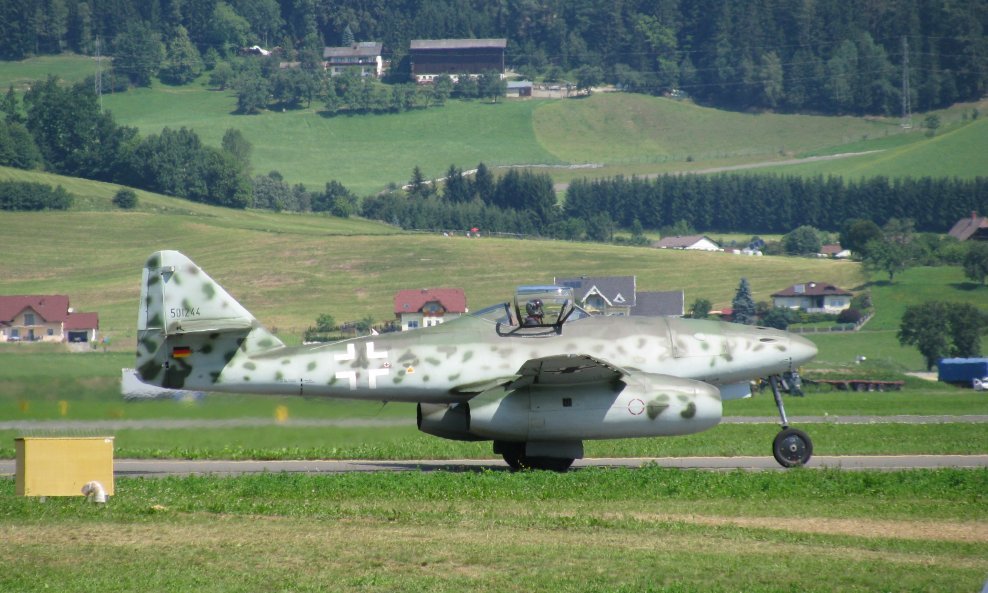 Njemački zrakoplov Messerschmitt Me-262 iz fonda poduzeća EADS