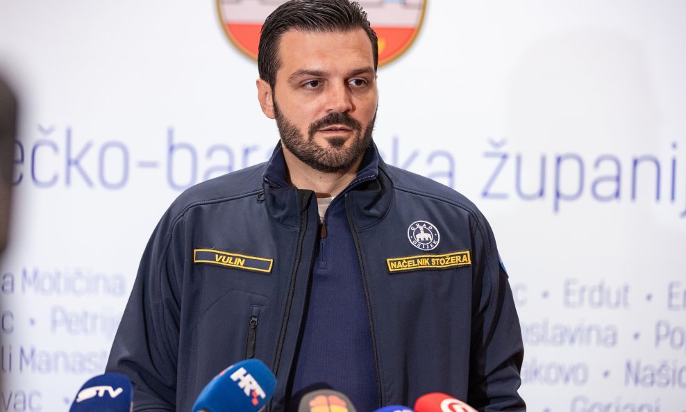 Načelnik osječkog Stožera civilne zaštite Dragan Vulin