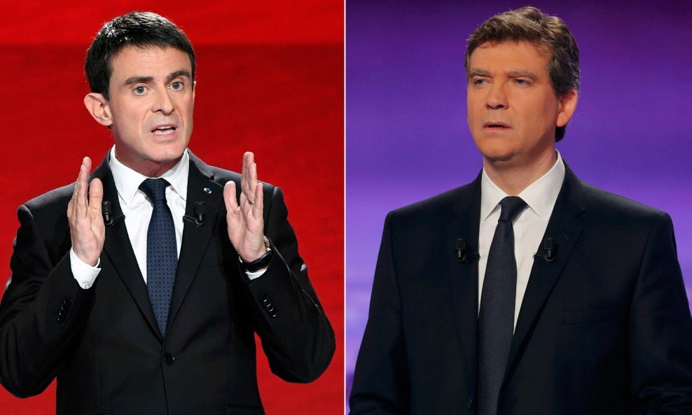 Manuel Valls i Arnaud Montebourg
