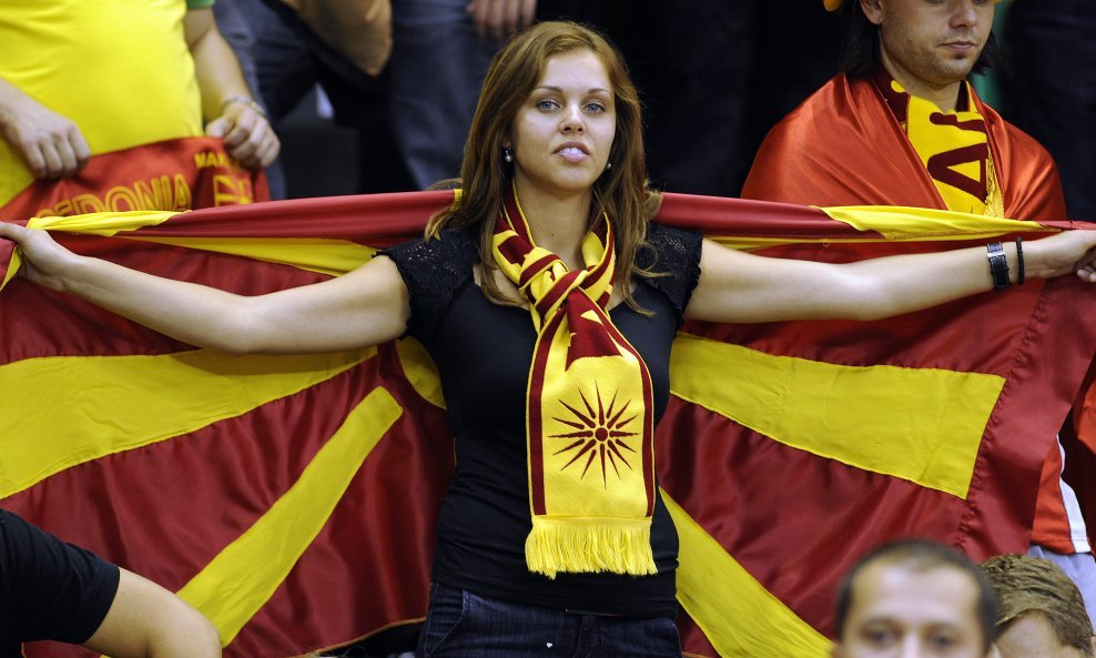 Makedonija navijači košarka