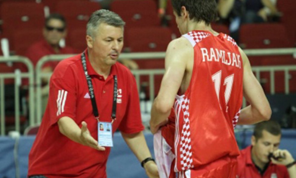 Dražen Brajković i Ramljak (hrvatska U-19 košarkaška reprezentacija)