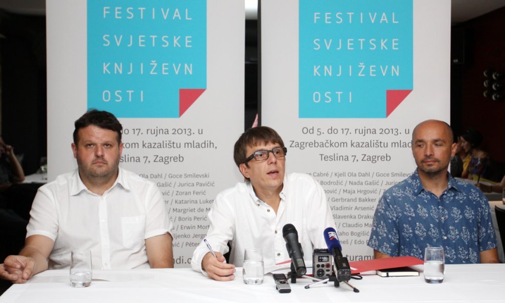 Festival svjetske književnosti - Vjeran Simeoni, Seid Serdarević i Tomislav Buntak