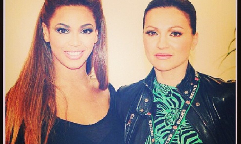 Beyonce i Nina Badrić
