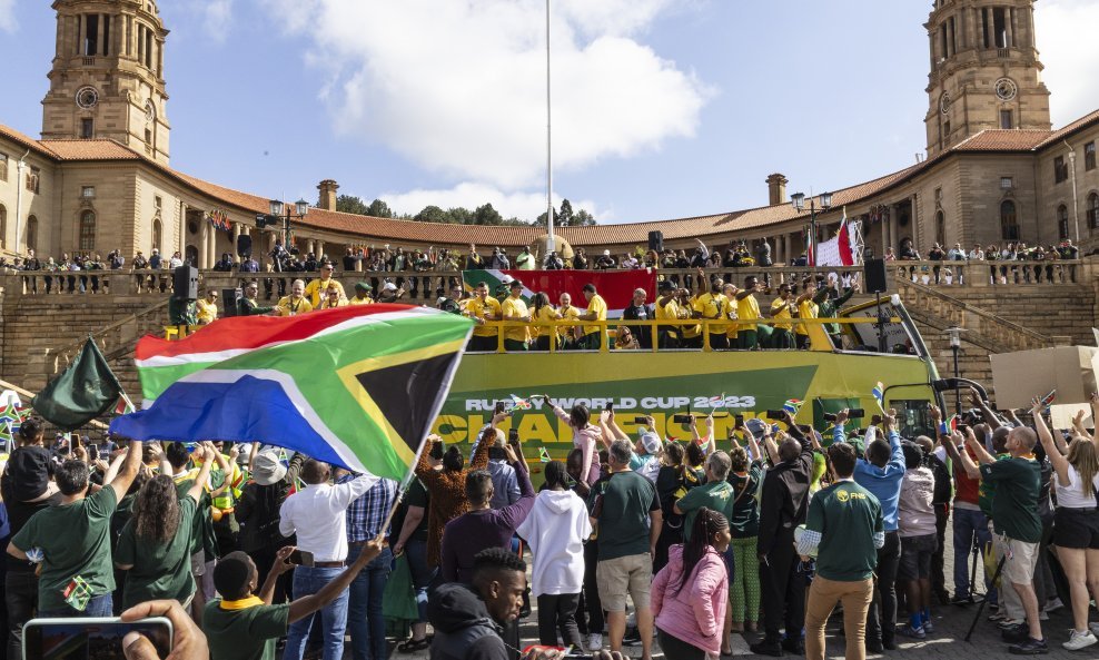 Doček južnoafričkim ragbijašima