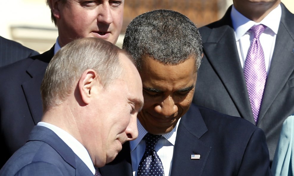 Barack Obama i Vladimir Putin