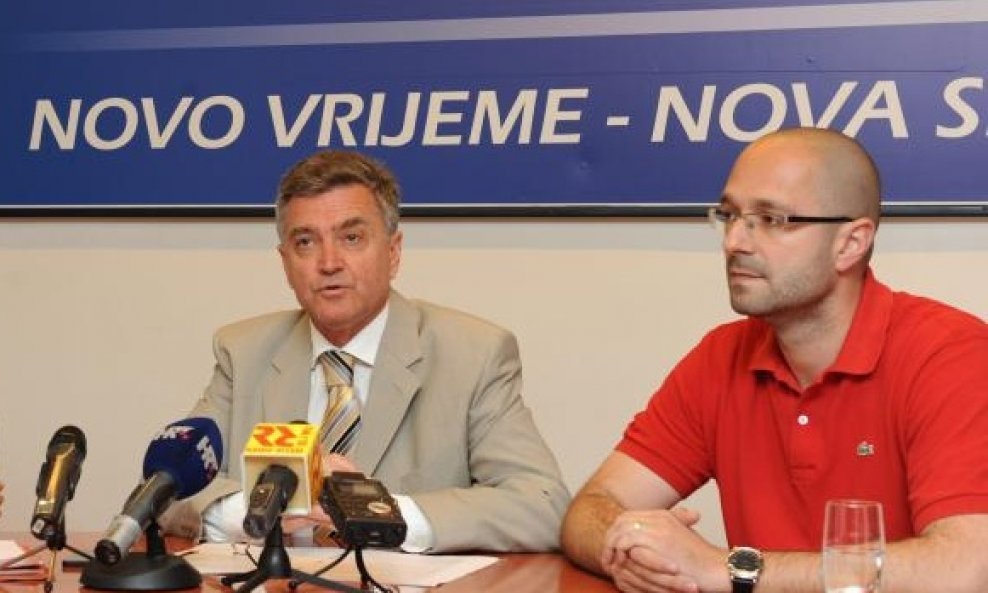 Željko Burić (lijevo) i Danijel Mileta