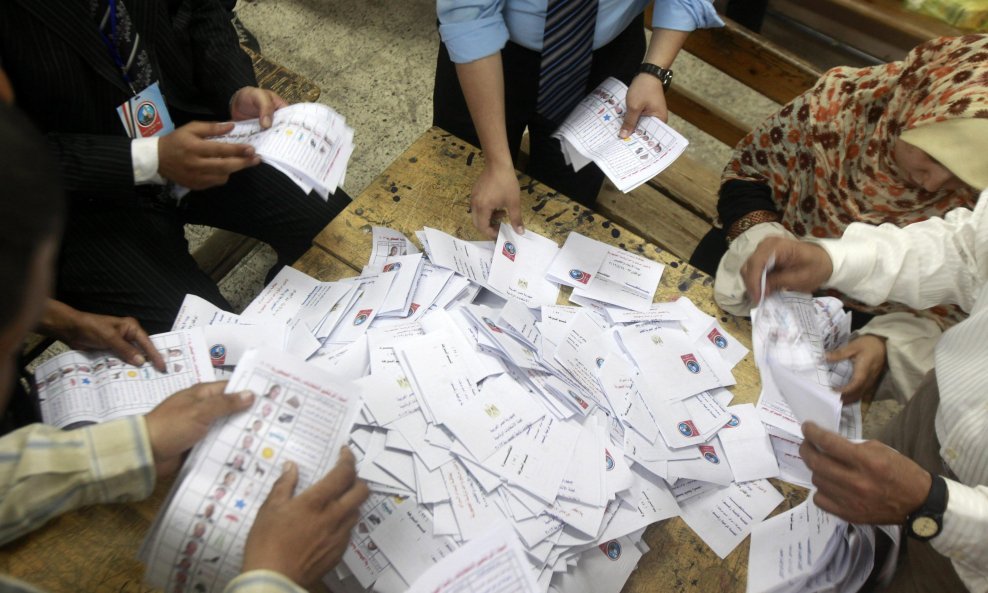 Prebrojavanje glasova u Egiptu