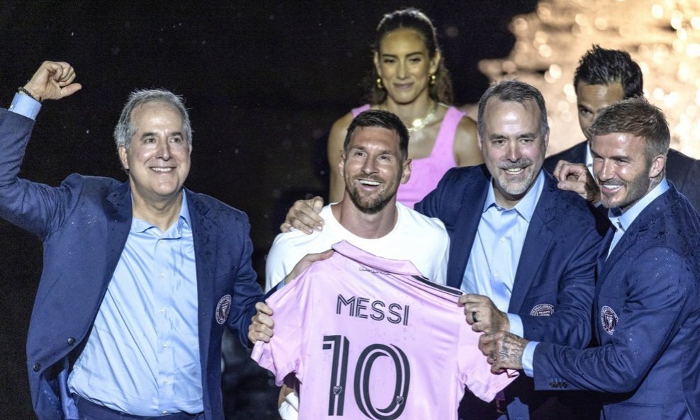 Lionel Messi i čelniici Inter Miamija predvođeni Davidom Beckhamom