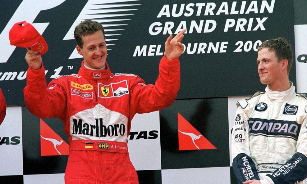 Michael i Ralf Schumacher