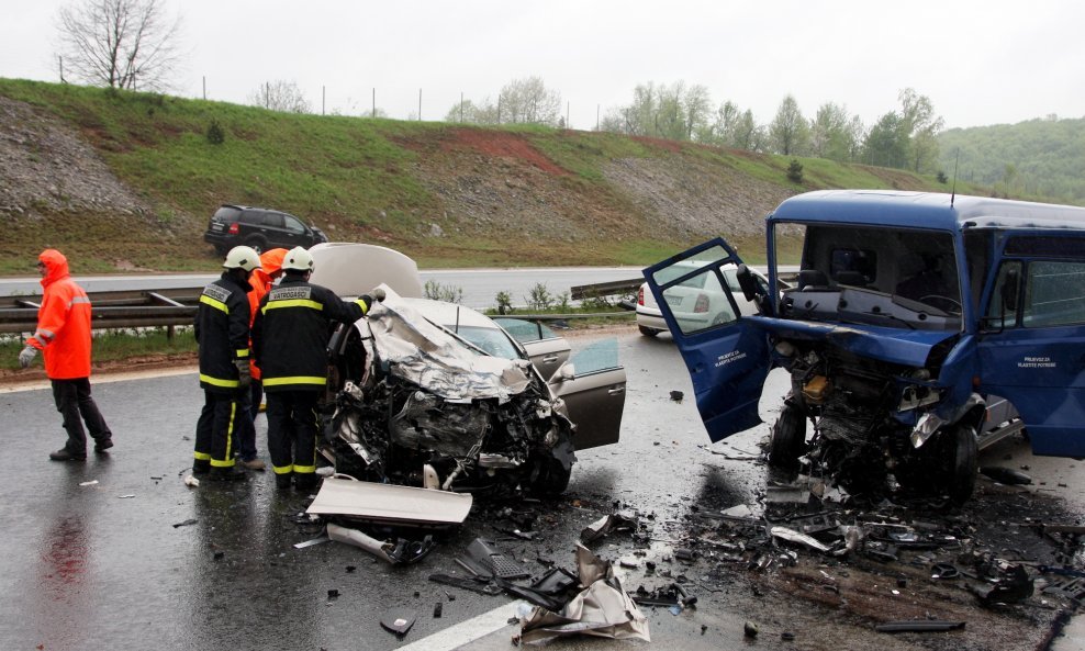 prometna nesreća autocesta bosiljevo