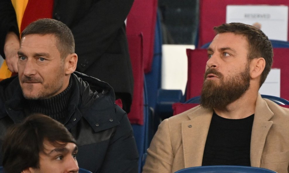 Francesco Totti (lijevo) i Daniele de Rossi (desno)