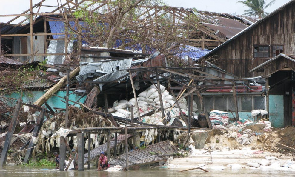Ciklon Nargis pogodio je Mianmar