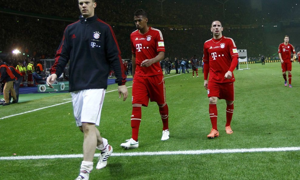 Manuel Neuer, Jerome Boateng i Franck Ribery