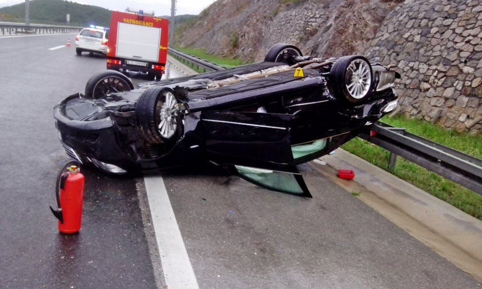teška prometna nesreća na autocesti
