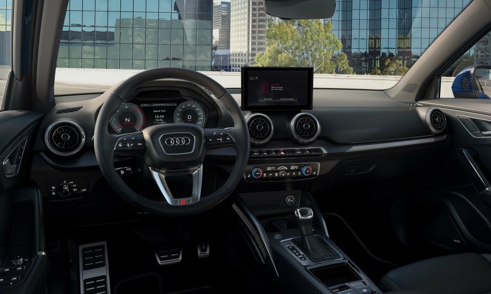 Po prvi put, modeli Audi Q2 dolaze s 8,8-inčnim zaslonom osjetljivim na dodir, a virtualni kokpit sada je dio standardne opreme