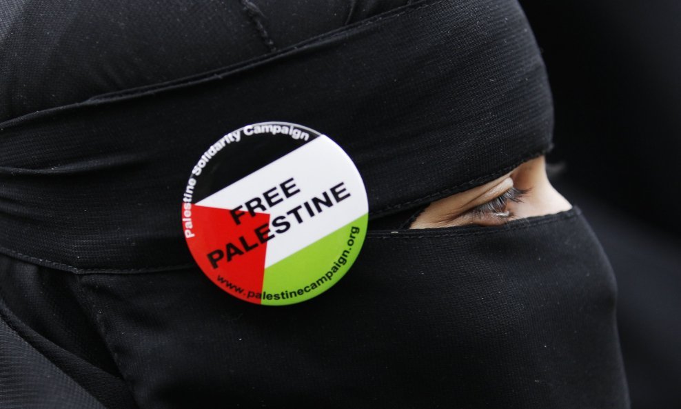 burka muslimanka palestina