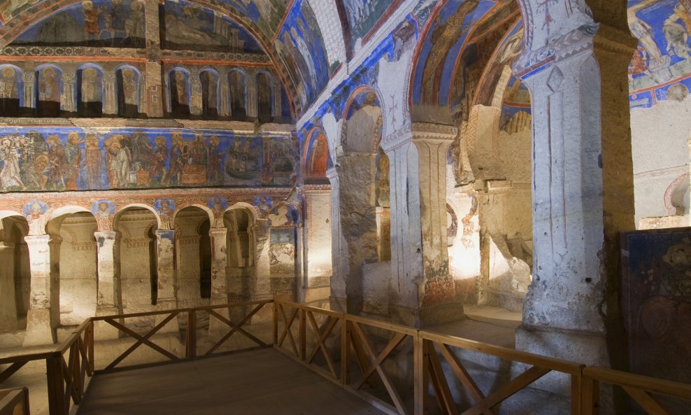 Bogato ukrašene stare crkve u turskoj Kapadokiji