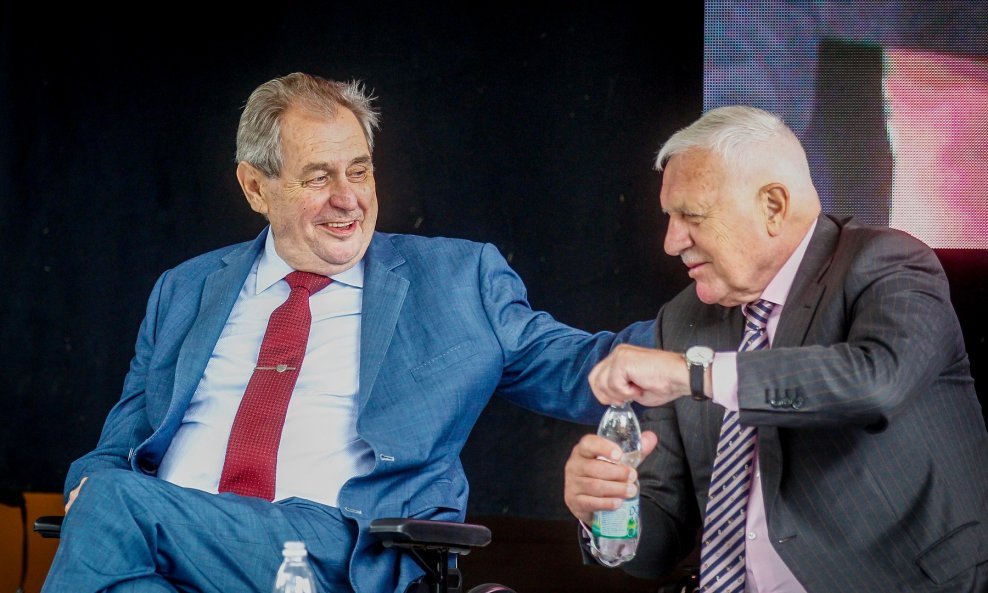 Miloš Zeman i Vaclav Klaus