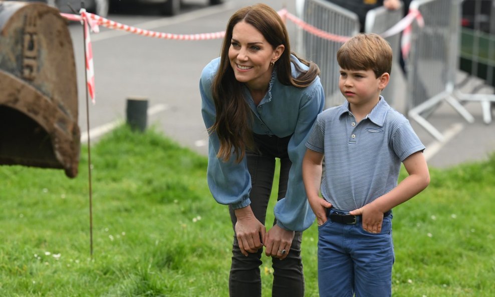 Princ Louis i Kate Middleton u svibnju 2023.