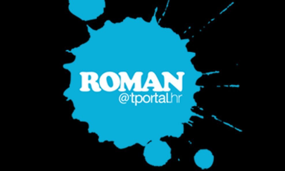 Roman logo crni