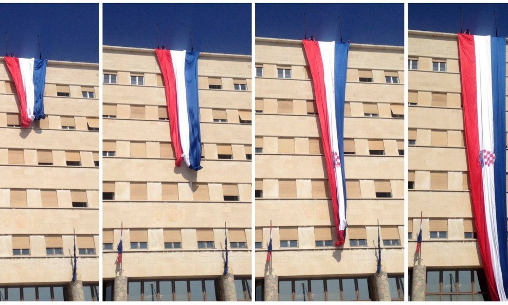 Zastava u Splitu