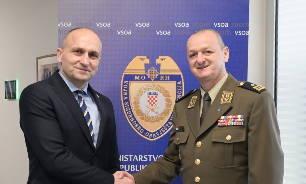 Ministar obrane Ivan Anušić s predstavnicima VSOA-e