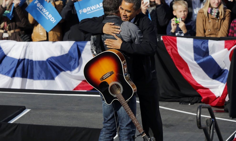 Barack Obama i Bruce Springsteen