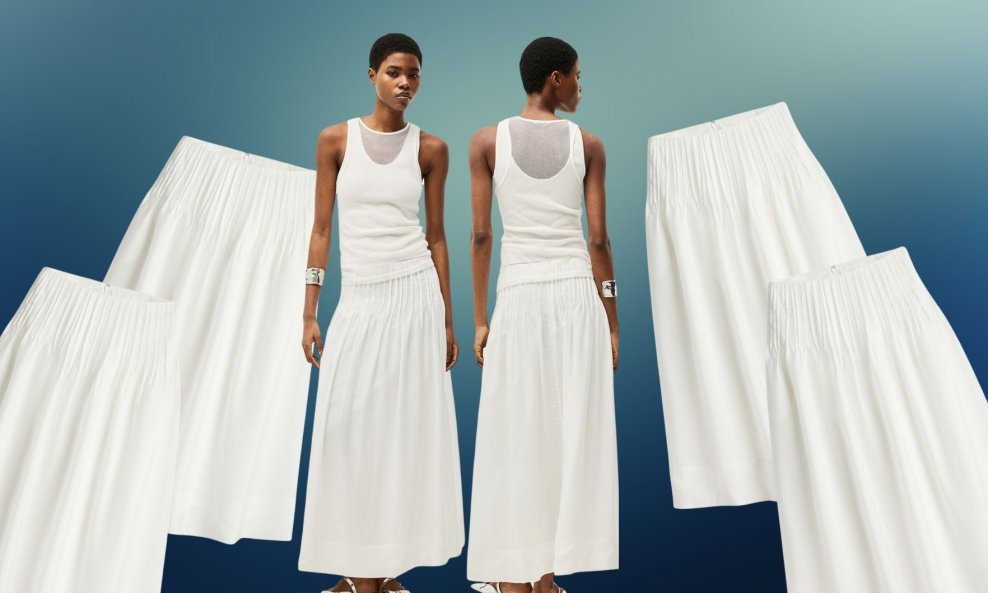 Bijela suknja savršen je dodatak svakoj proljetno-ljetnoj garderobi