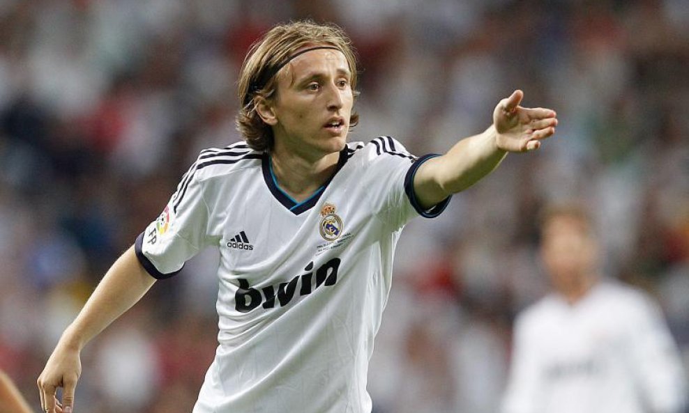 Luka Modrić Real Madrid 2012