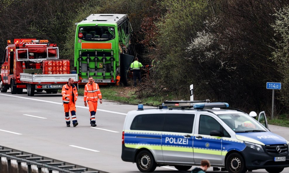 Autobusna nesreća u Njemačkoj