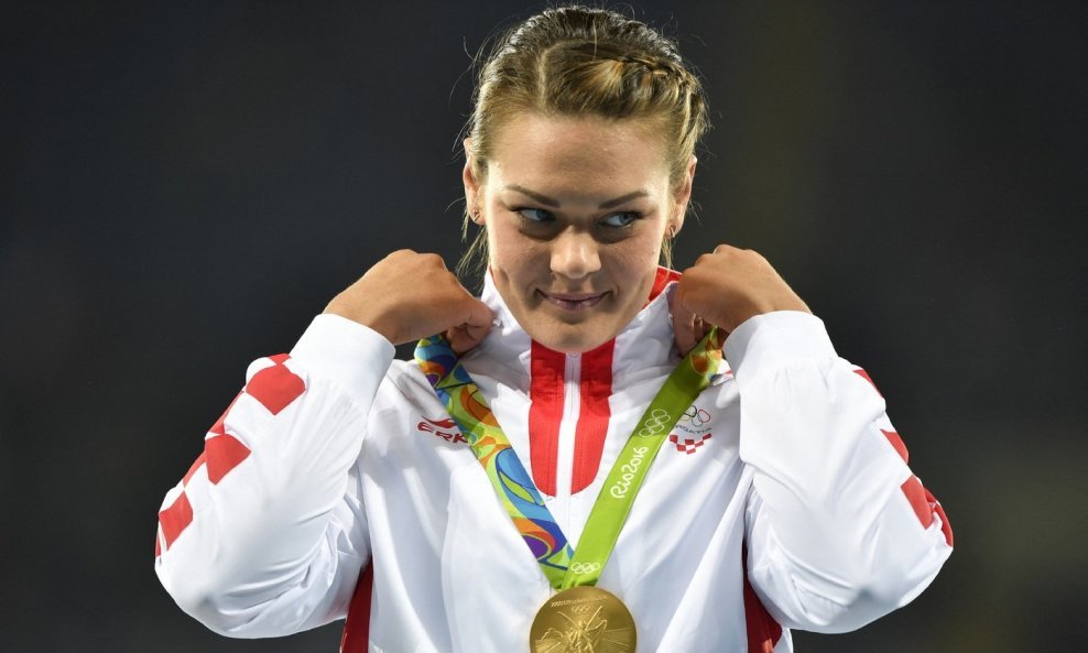 Sandra Perković s olimpijskim zlatom iz Rija 2016.