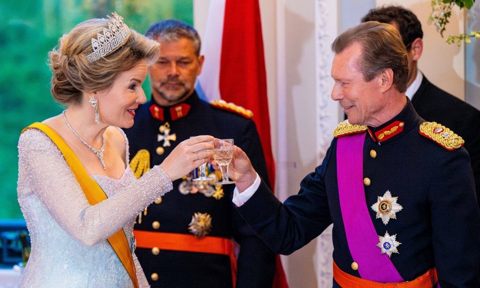 Belgijska kraljica Mathilde i Henri, veliki vojvoda Luksemburga