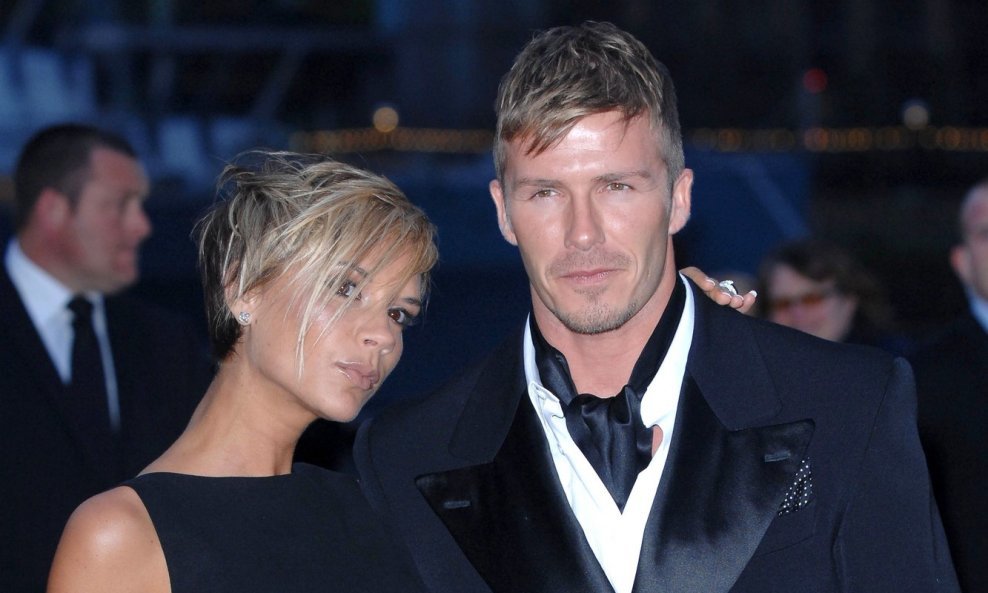 David i Victoria Beckham, 2007.