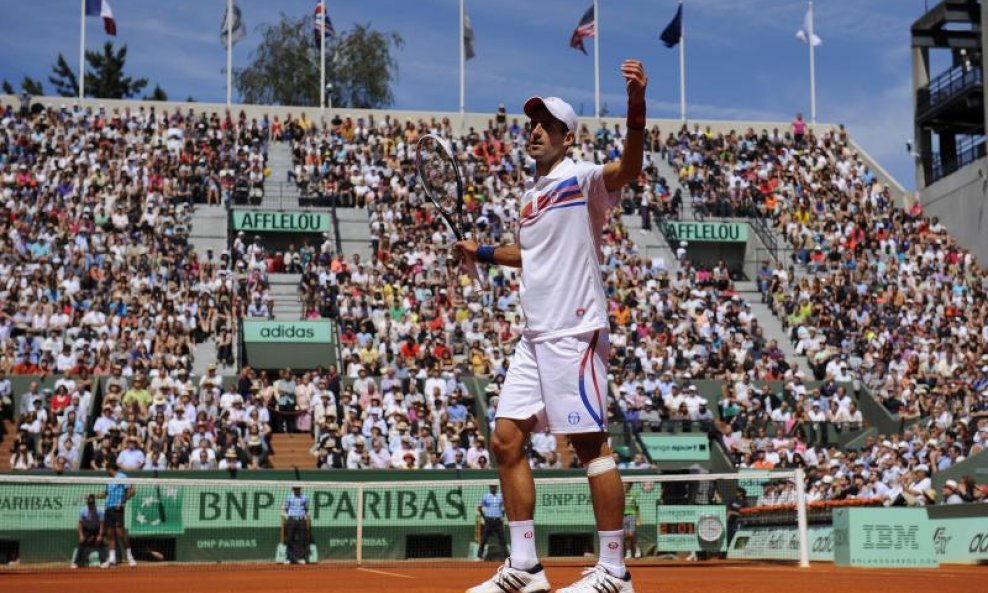 Novak Đoković Roland Garros