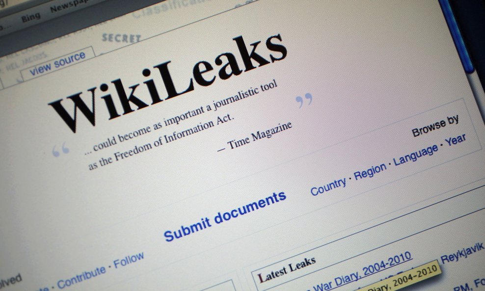 WikiLeaksov donator nudi 30.000 dolara za informaciju 