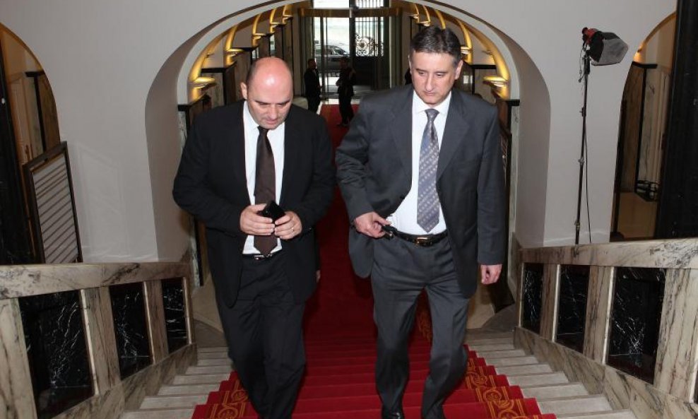 Milijan Brkić i Tomislav Karamarko