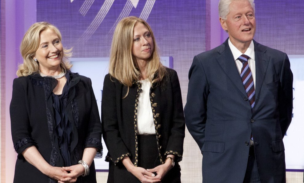 Bill Clinton, Hillary Clinton, Chelsea Clinton