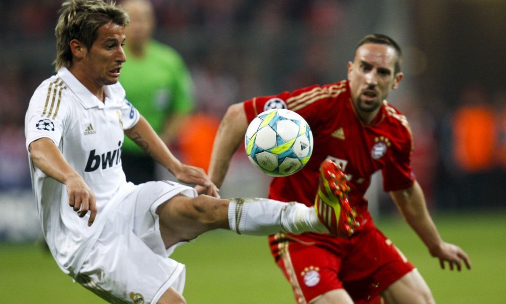 Franck Ribery (Bayern) vs. Fabio Coentrao (Real Madrid)