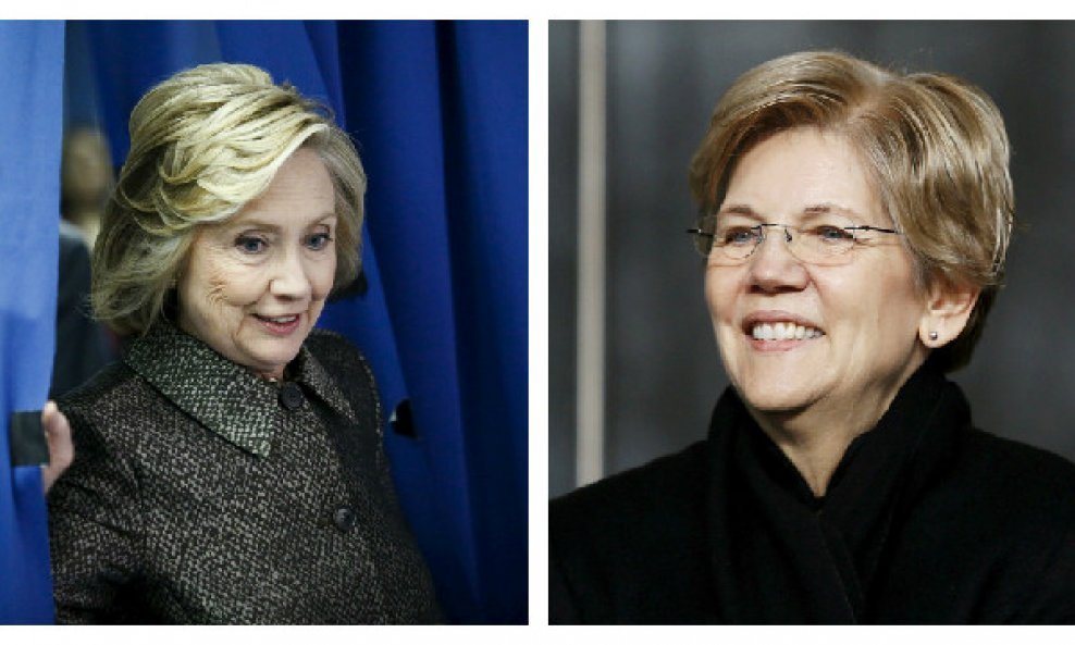 Hillary Clinton i Elizabeth Warren