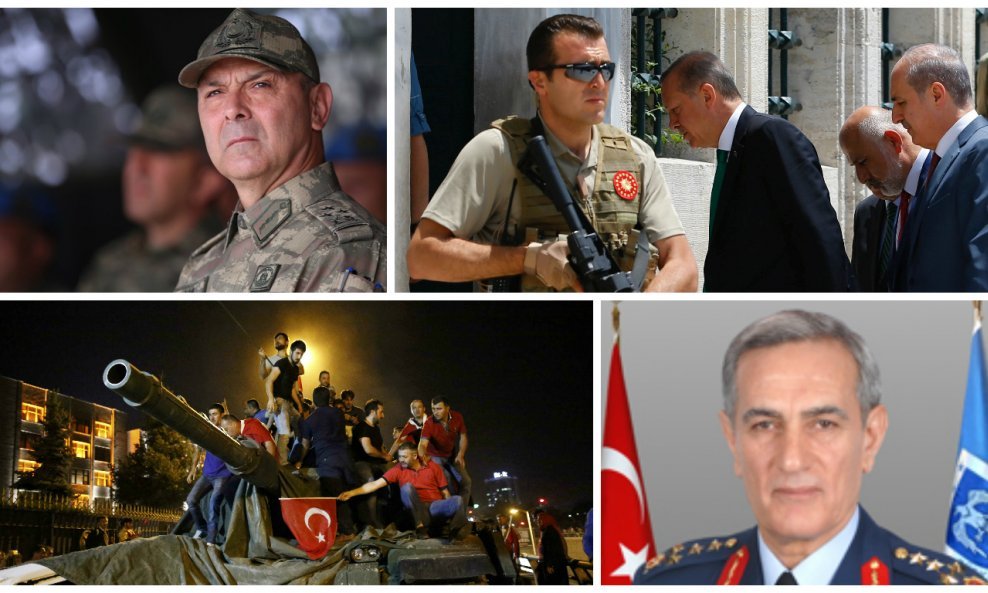Generali Metin Iyidil i Akin Ozturk koje je Recep Erdogan okrivio za puč