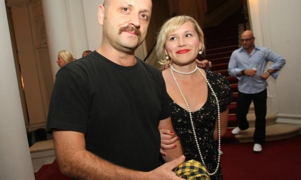 Mile Kekin sa suprugom Ivanom