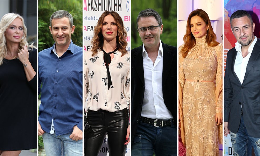 Renata Sopek, Giuliano, Bojana Gregorić Vejzović, Tarik Filipović, Severina, Sandi