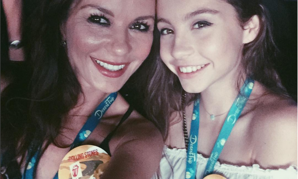 Catherine Zeta Jones s kćerkom Carys Zeta Douglas