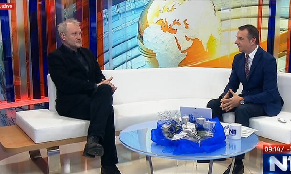 Željko Peratović i Tihomir Ladišić na N1 TV